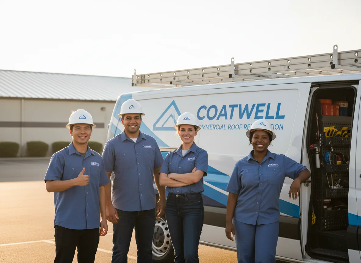 Commercial roof coating company in Morganville, NJ